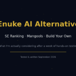 SEnuke AI alternatives 2026: SE Ranking, Mangools or build your own AI workflow