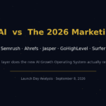 SEnuke AI vs Semrush, Ahrefs, Jasper, GoHighLevel and Surfer – launch day comparison