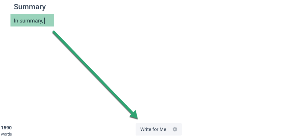 Content Conclusion