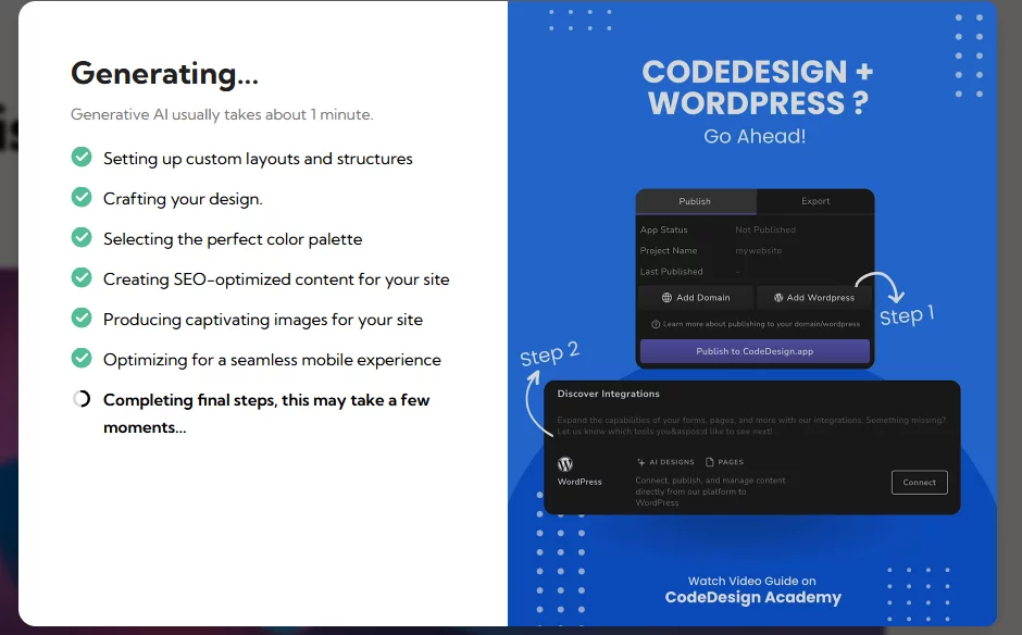 AI-Powered Website Builder