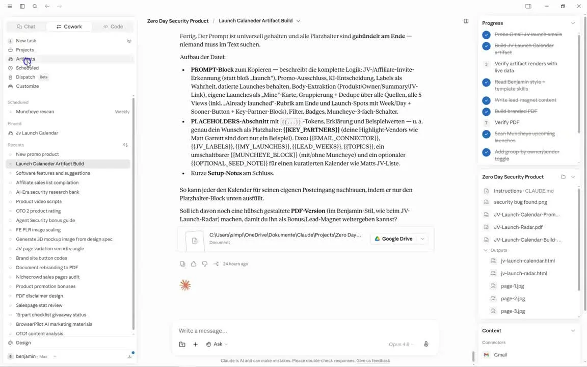 Claude CoWork Connector Permissions